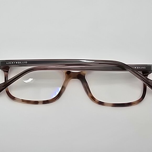 Lucky Brand D215 Pink Tortoise Eyeglasses Frame w/ Flexhinge 52-16-140 - Picture 10 of 13